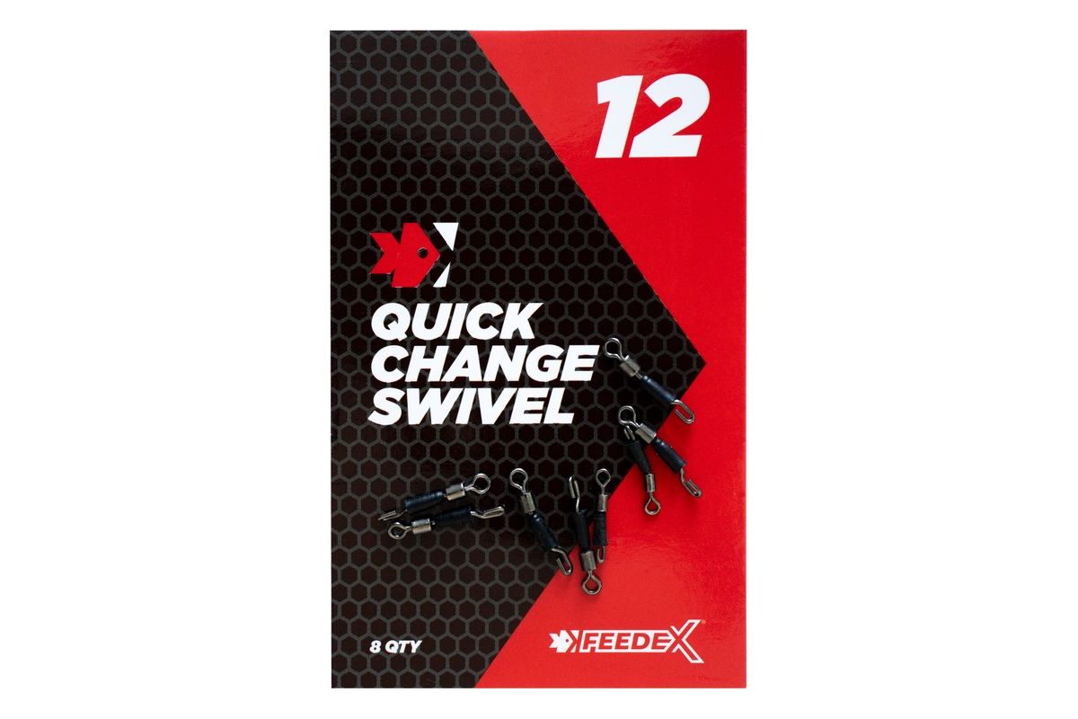 Feedr Expert Obratlíky Quick Change swivel 12 10ks