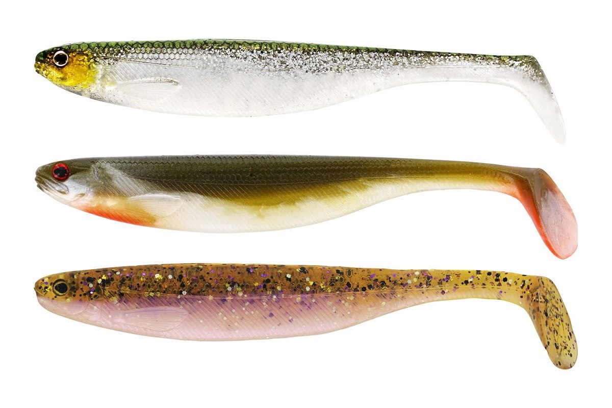 Westin Gumová nástraha ShadTeez Slim Clear Water Mix 19 10cm 6g 3ks