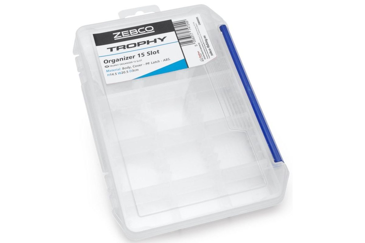 Zebco Krabička Trophy Organizer 15 Slot