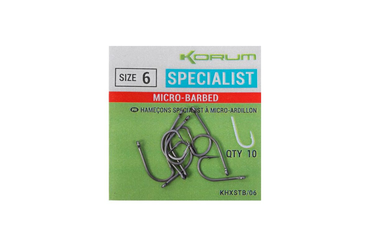 Korum Háčky Xpert Specialist Hooks 10ks