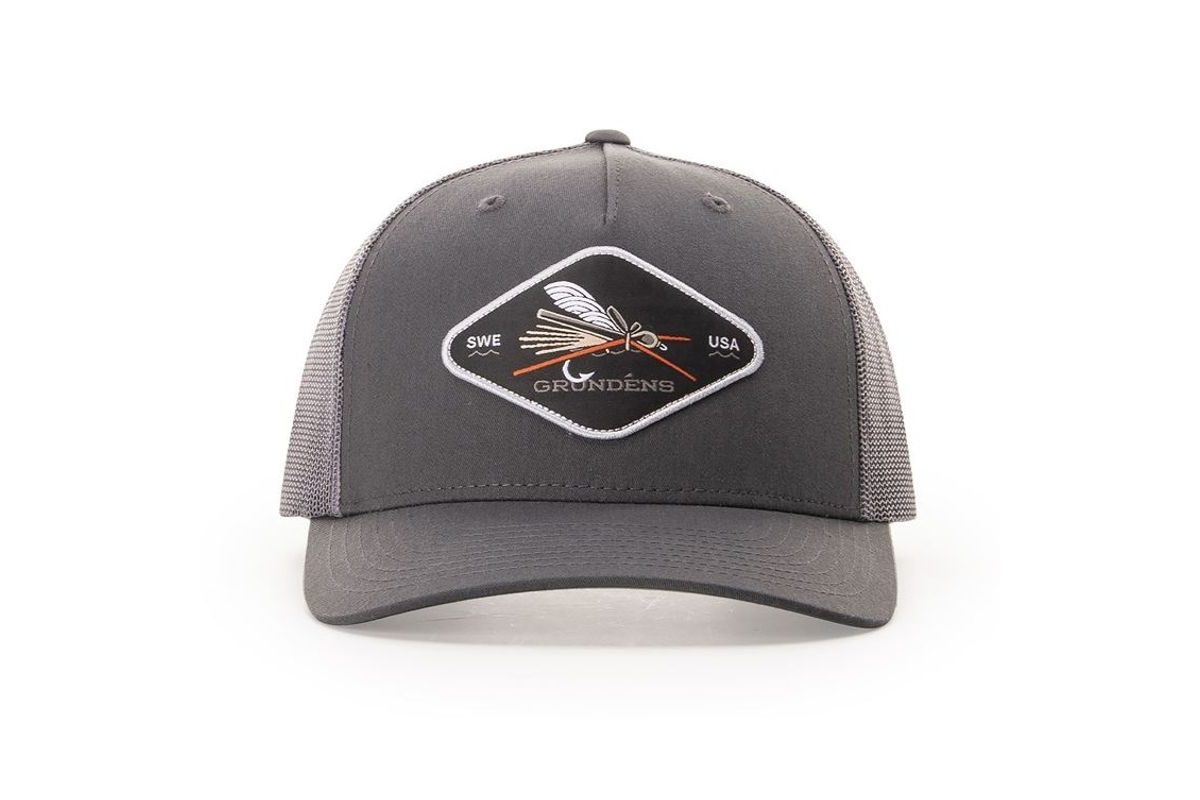 Grundéns Kšiltovka CC Hopper Trucker Charcoal O/S