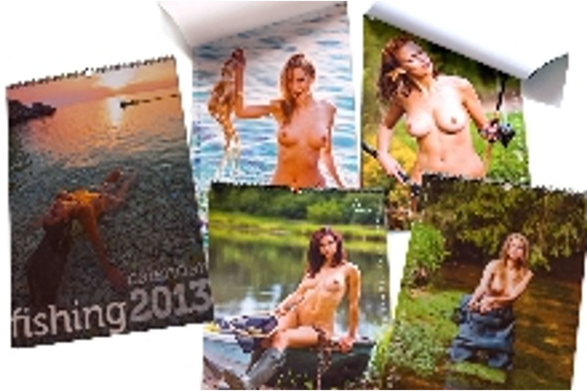 Nástěnný kalendář FISHING 2013