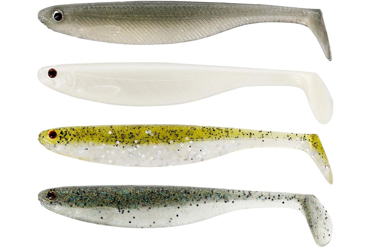 Westin Gumová nástraha Shadteez Slim Clear Water Mix 15 5cm 1g 4ks