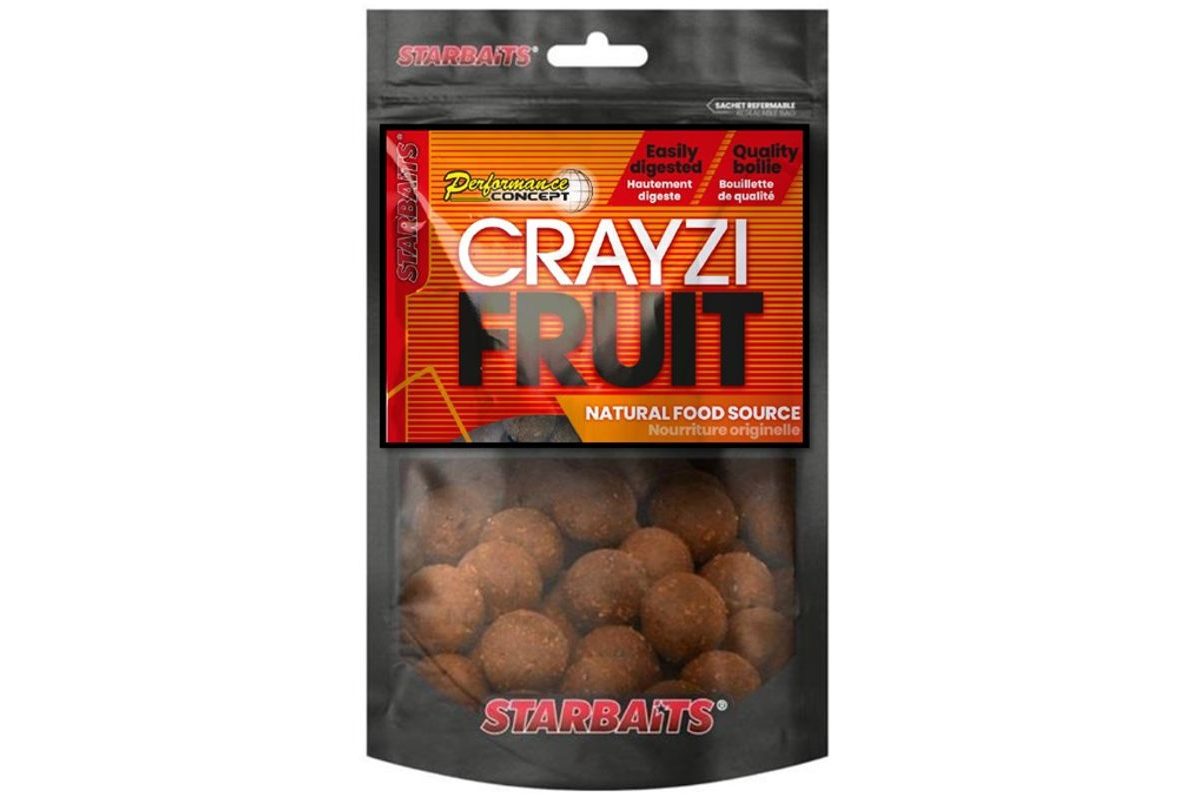 Starbaits Boilies Crayzi Fruit 250g