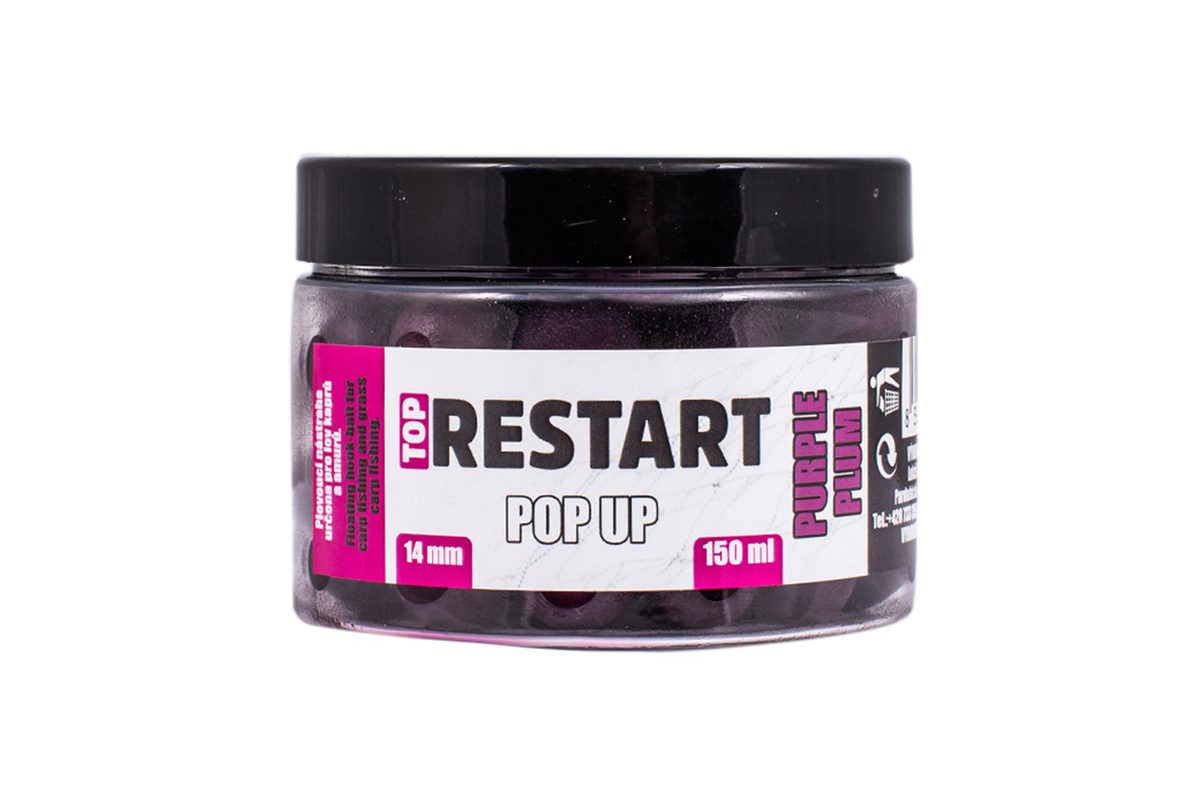 LK Baits Pop-up Top ReStart Purple Plum