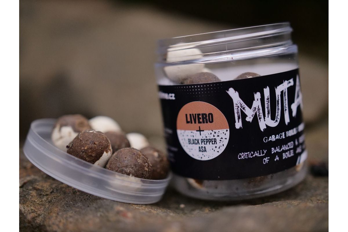 G.B.U. Vyvážené Boilies Mutant Livero 130g