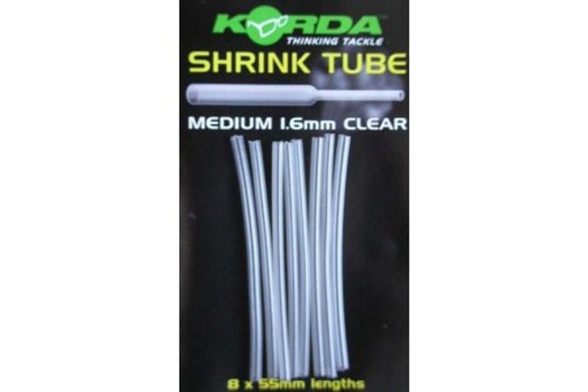 Korda Smršťovací bužírka Heat Shrink Tube clear 8ks