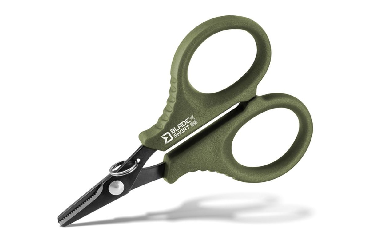 Delphin Nůžky s vroubky BladeX Short SS 9,5cm