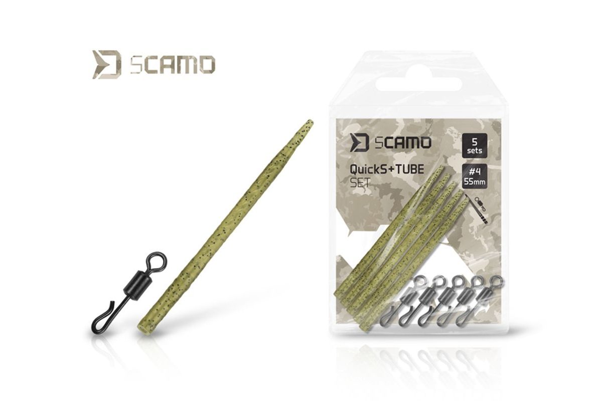 Delphin Set Převleky a obratlíky sCAMO QuickS + Tube 5 setů