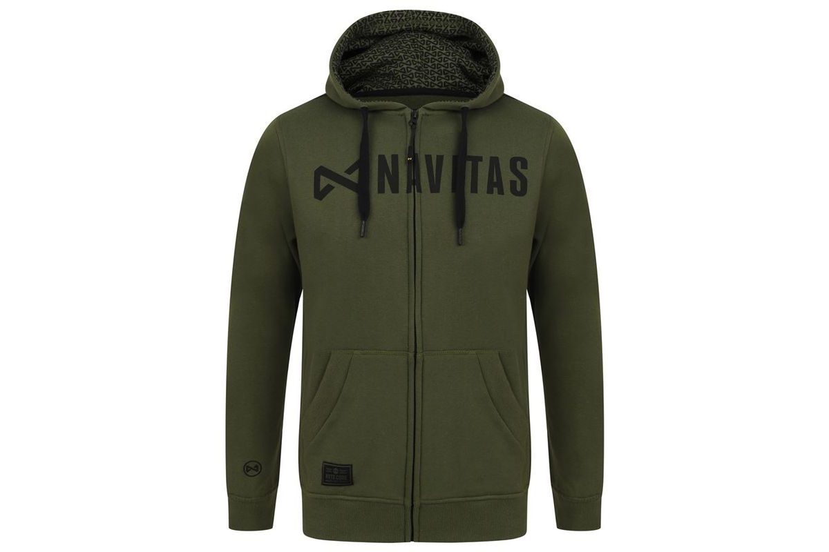 Navitas Mikina Core Zip Hoody Green