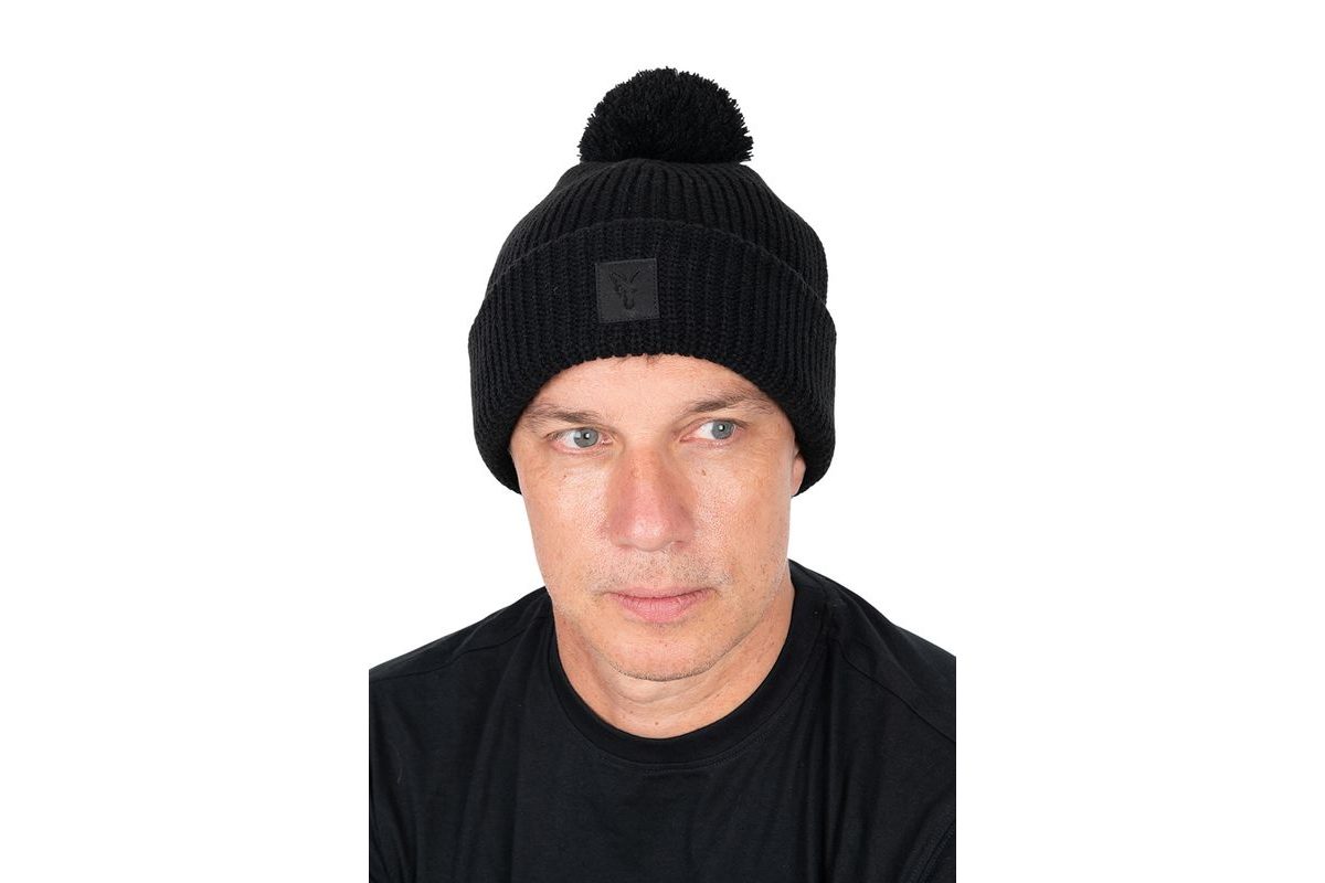 Fox Zimní čepice HD bobble Black