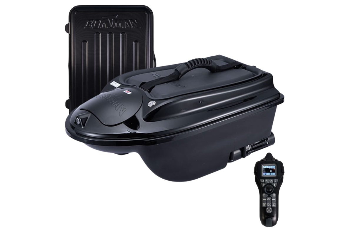 Boatman Zavážecí lodička Actor Plus s GPS Černá