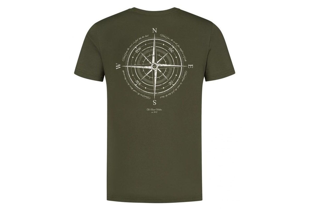 Korda Tričko Compass Tee Dark Olive