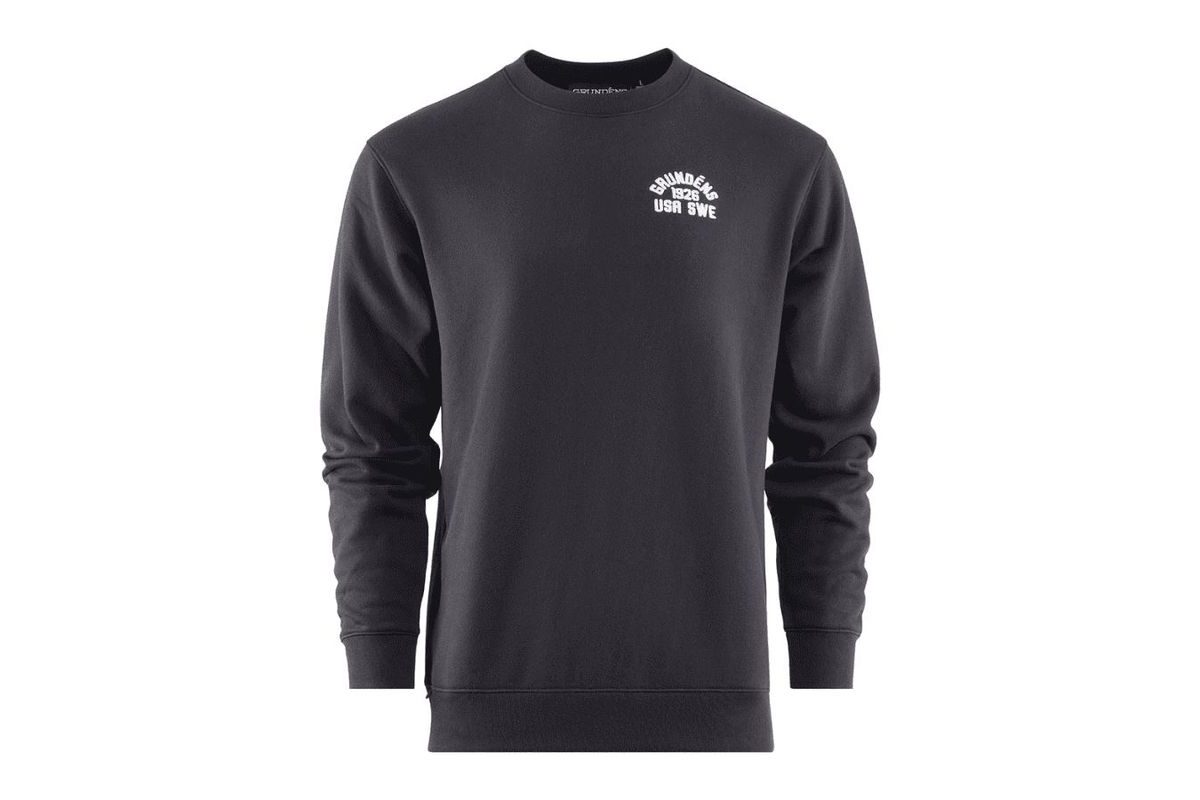 Grundéns Mikina 1926 Crew Sweatshirt Black