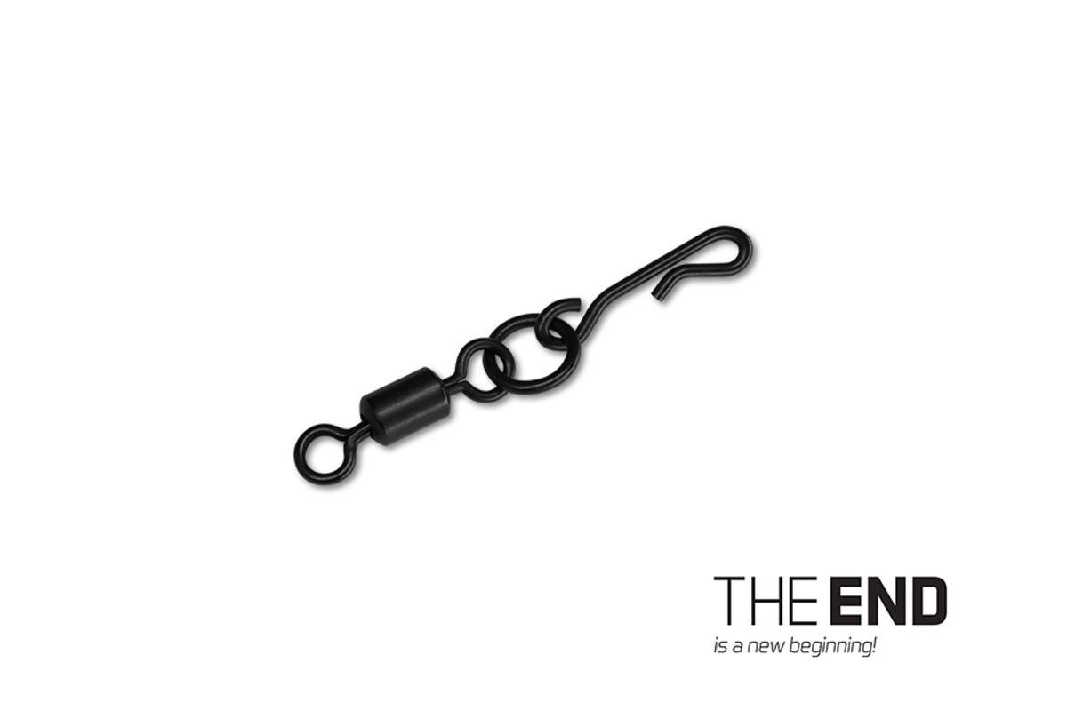 Delphin Obratlík s kroužkem a rychloklipem THE END Q-Cast 10ks