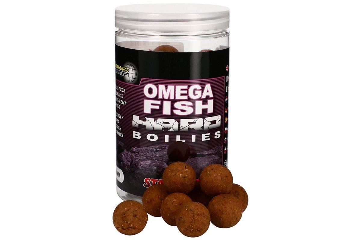 Starbaits Boilie Hard Omega Fish 200g