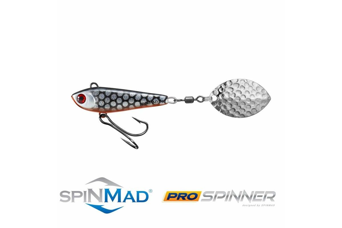 SpinMad Pro Spinner Black Minnow