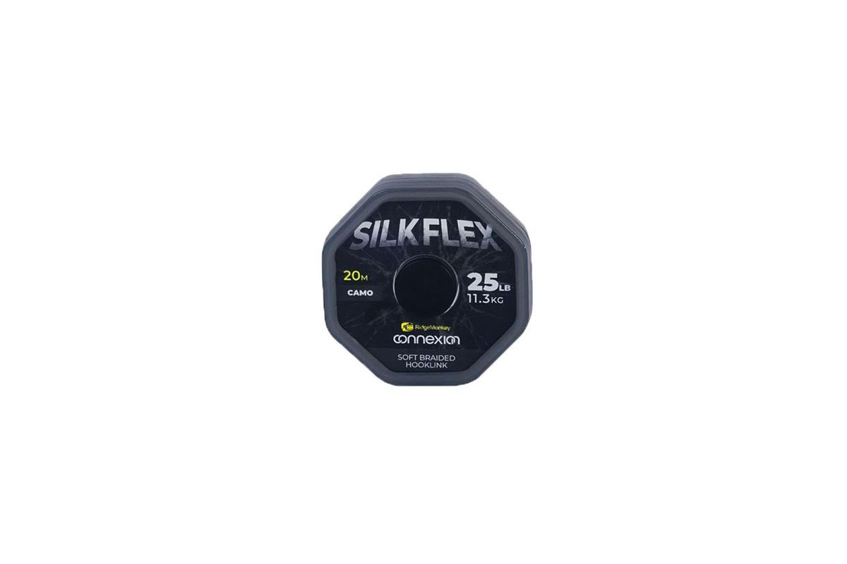 RidgeMonkey Šňůrka Connexion SilkFlex Soft Braid 20m