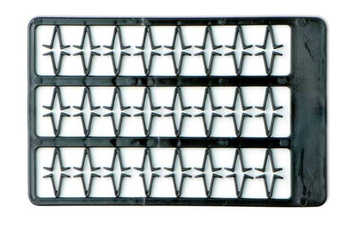 Mivardi Zarážky na boilies V střední černé 2x48ks