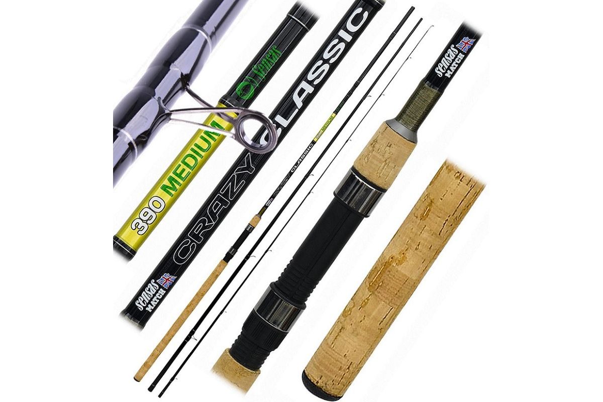 Sensas Matchový prut Crazy Classic Waggler 390 20g