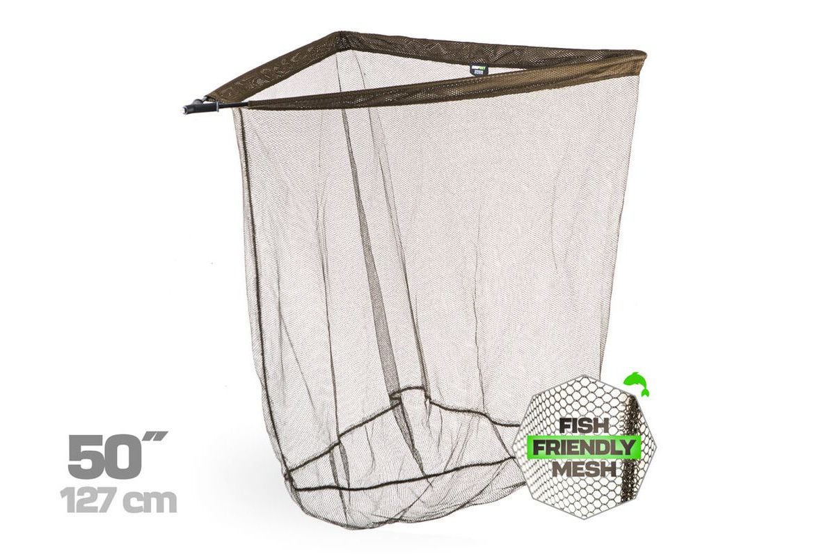 Zfish Podberáková hlava Gripnet Landing Net 50"