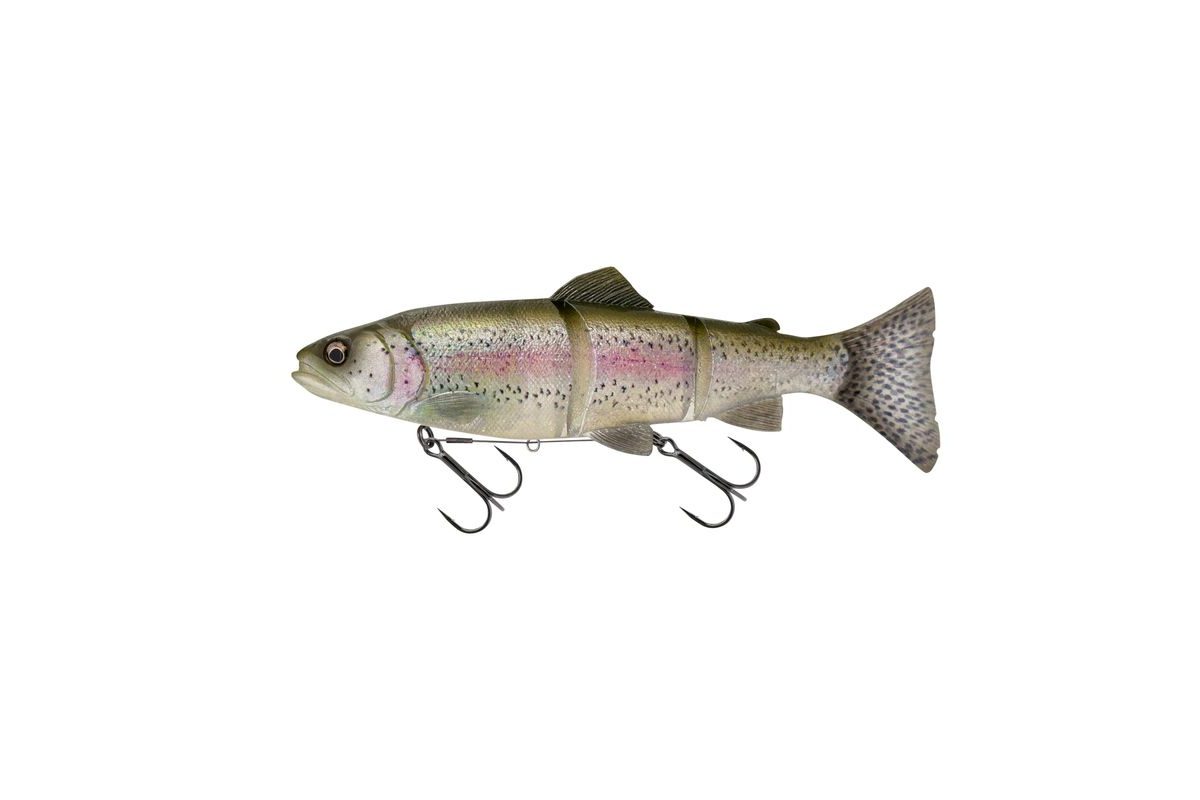 Savage Gear Gumová nástraha 3D Line Thru Trout Clear Rainbow Trout