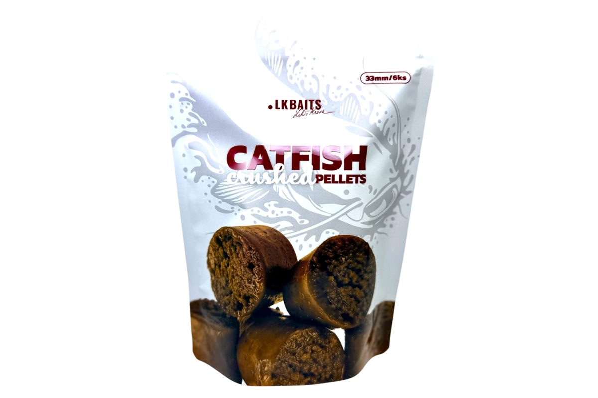 LK Baits Pelety Pellet Crushed Fish 38mm 6ks