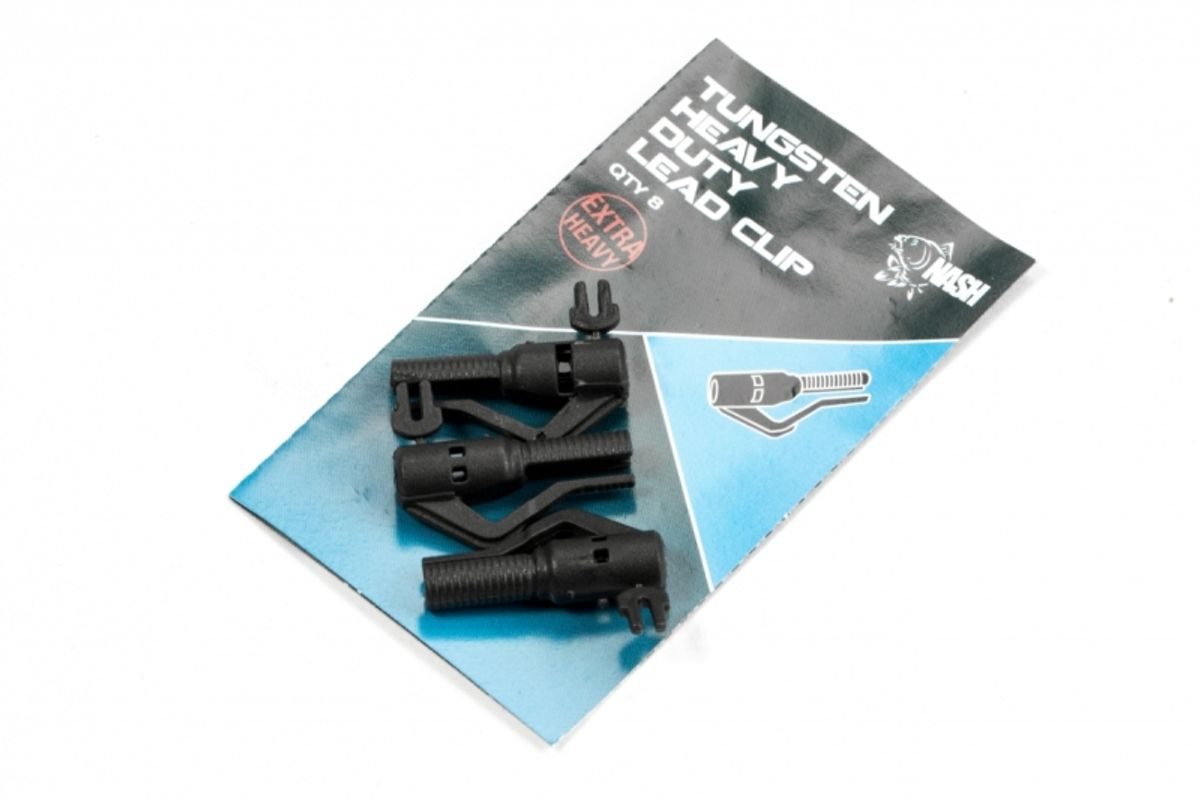 Nash Tungsten Heavy Duty Lead Clip 8ks