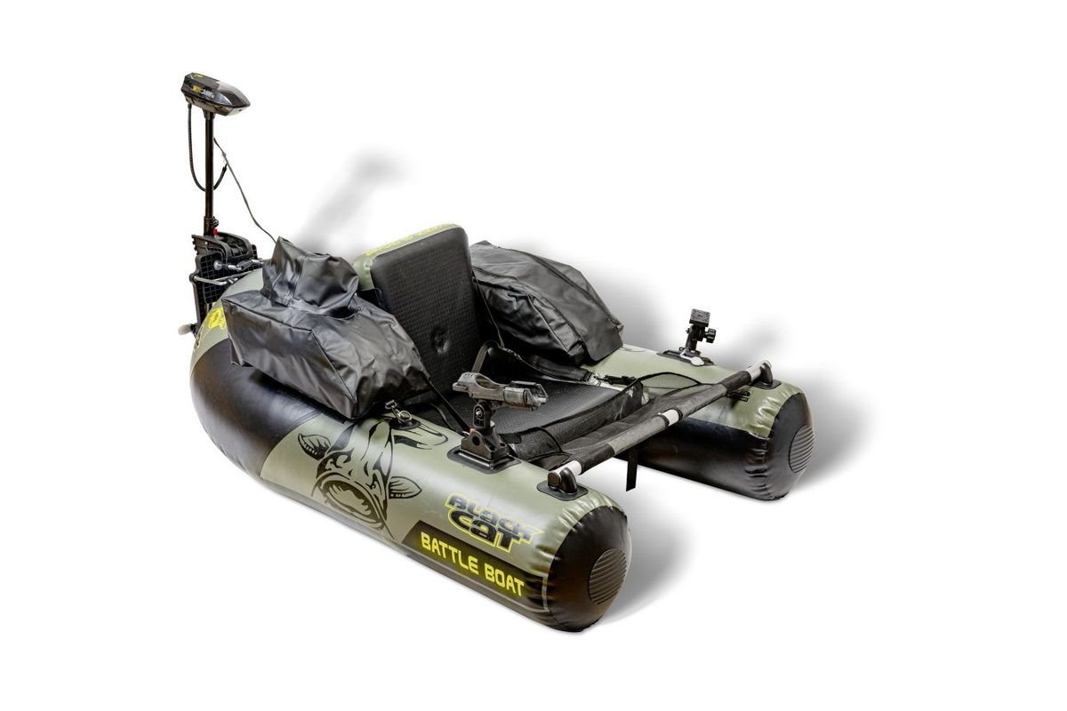 Black Cat Battle Boat sada s elektromotorem