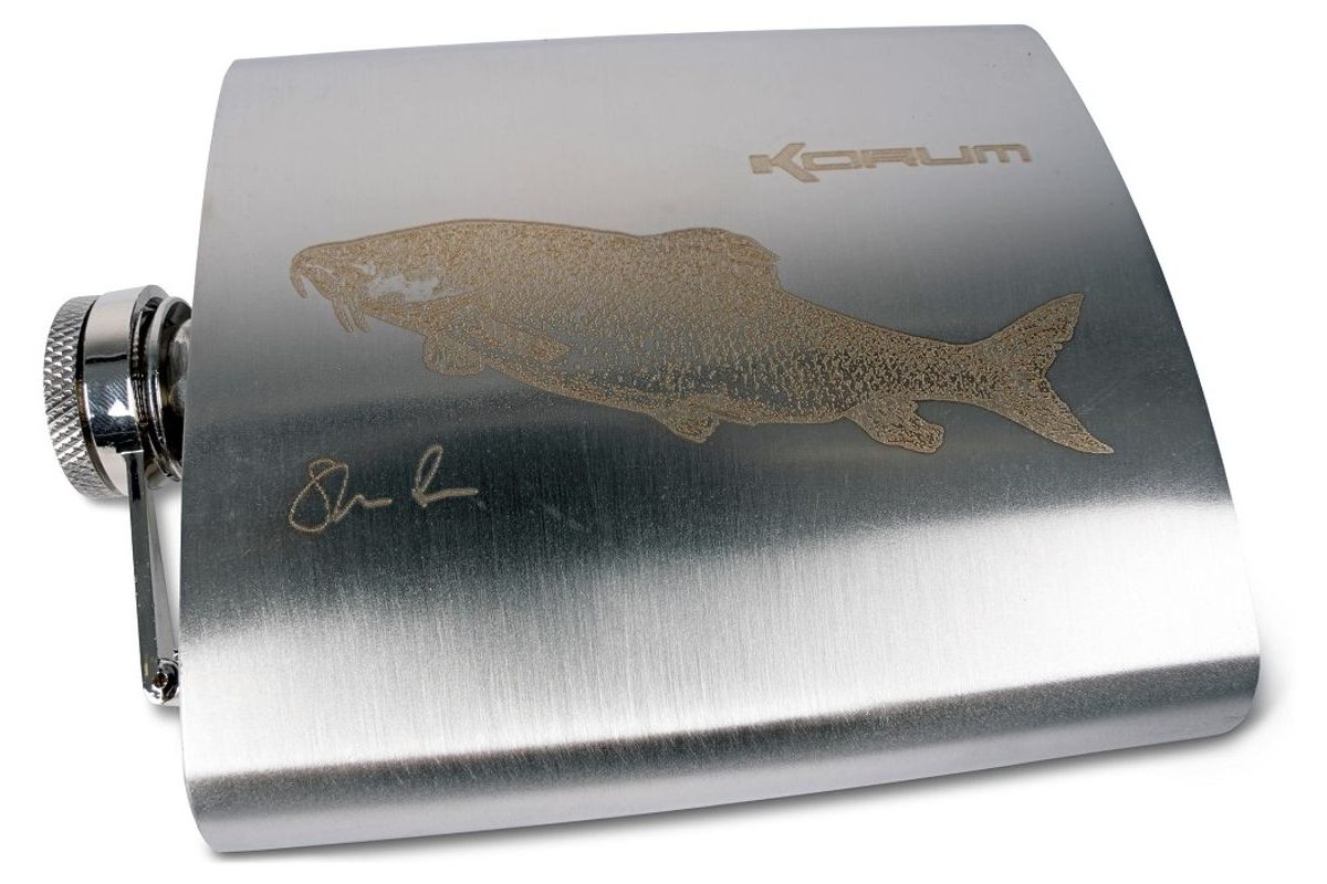 Korum Placatka Classic Hip Flask Barbel Parma 7oz