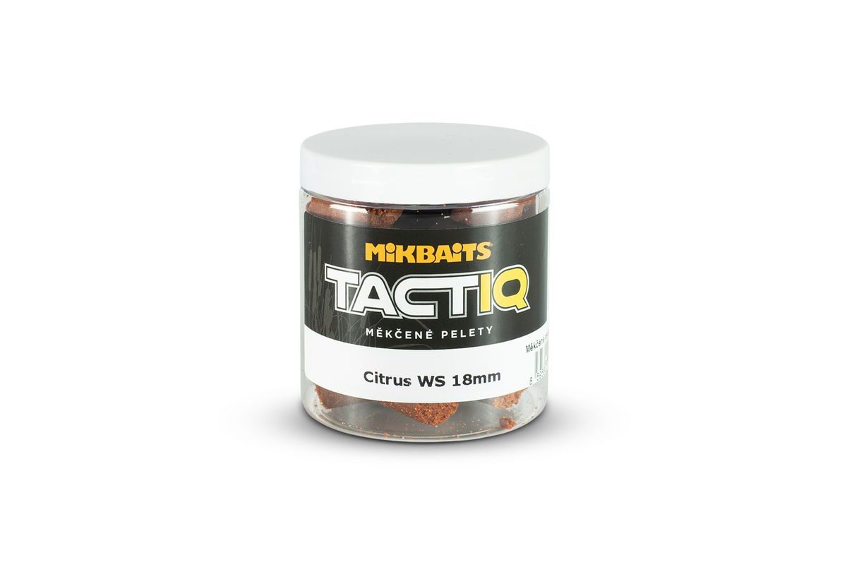 Mikbaits Měkčené pelety TactiQ Citrus WS 250ml