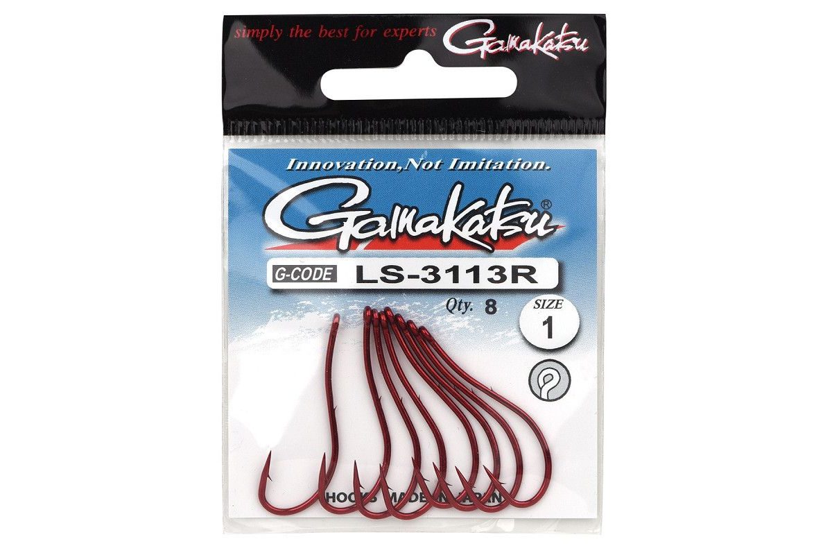 Gamakatsu Háčky LS-3113R New Label Hooks Red