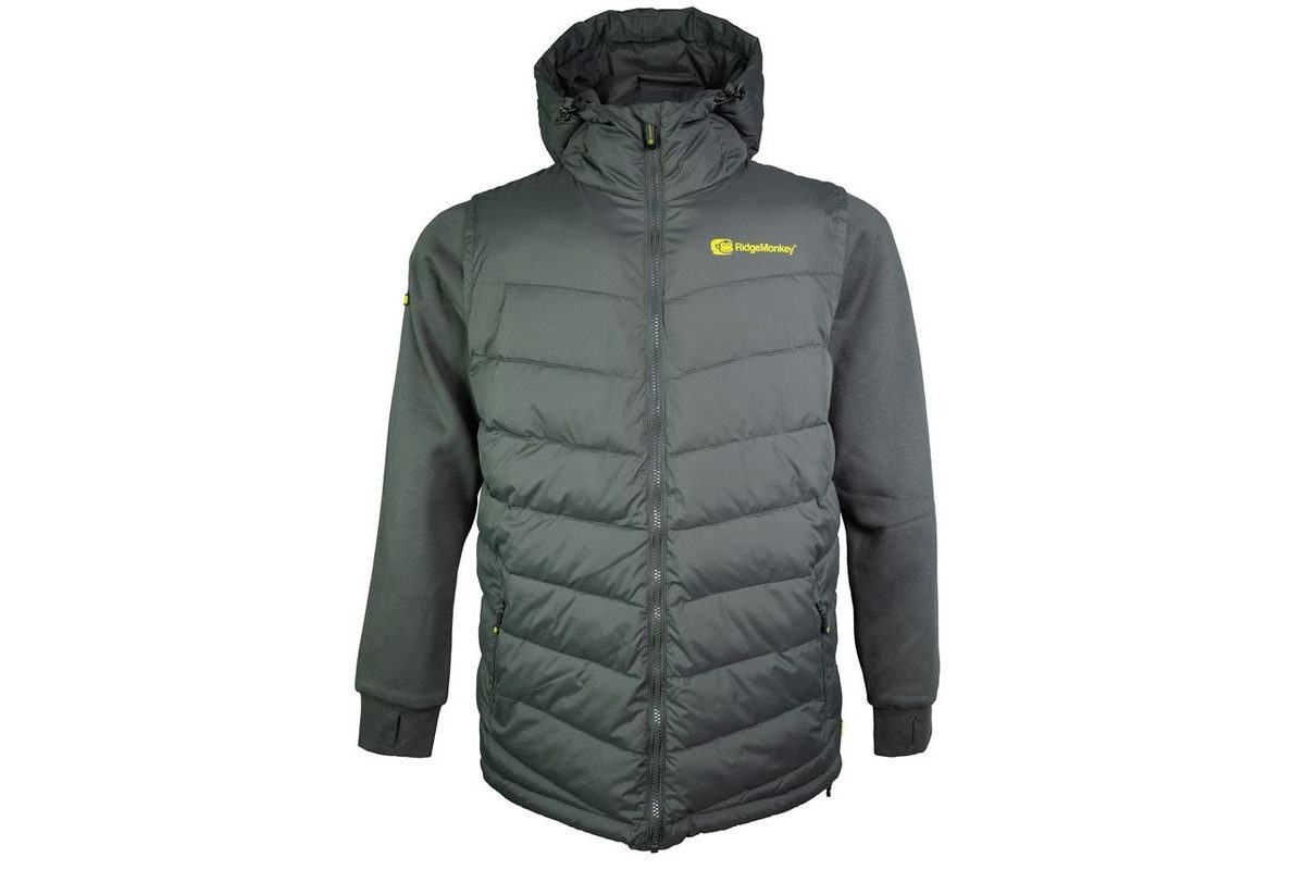 RidgeMonkey Bunda APEarel ThermaPro Hybrid Coat Green