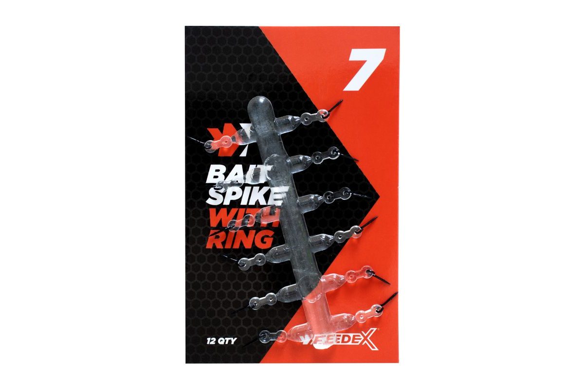 Feeder Expert Zapichovací držák 7mm s kroužkem 12ks