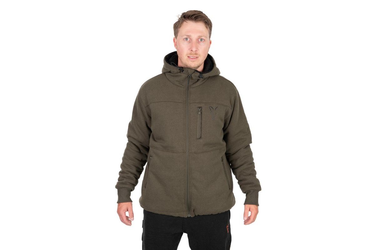 Fox Bunda Collection Sherpa Jacket Green & Black