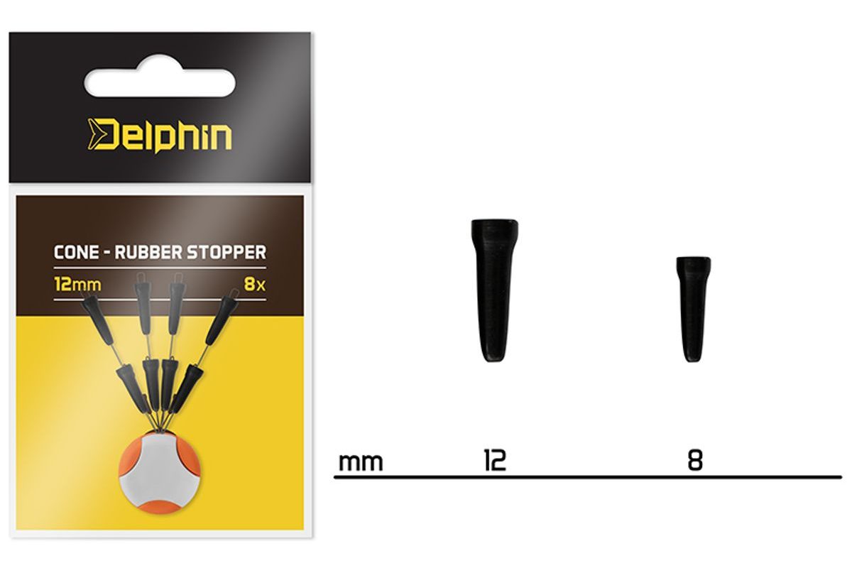 Delphin Stoper Cone Rubber Stopper 8ks
