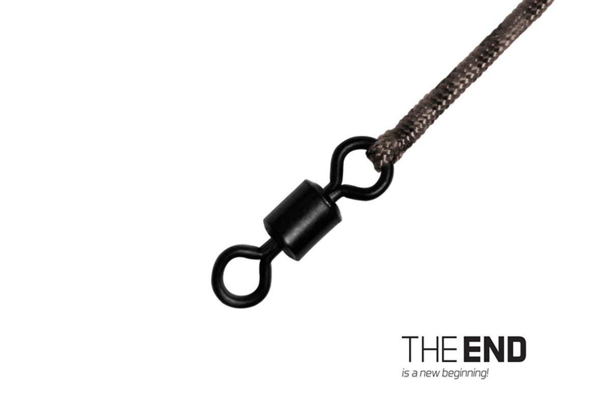 Delphin Návazec The End Leadcore + swivel 3ks 1m