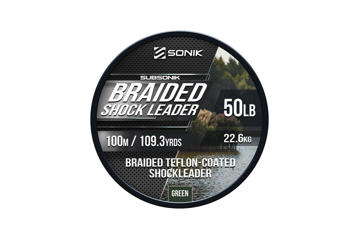 Sonik Šňůrka Braided Shock Leader 50lb 100m