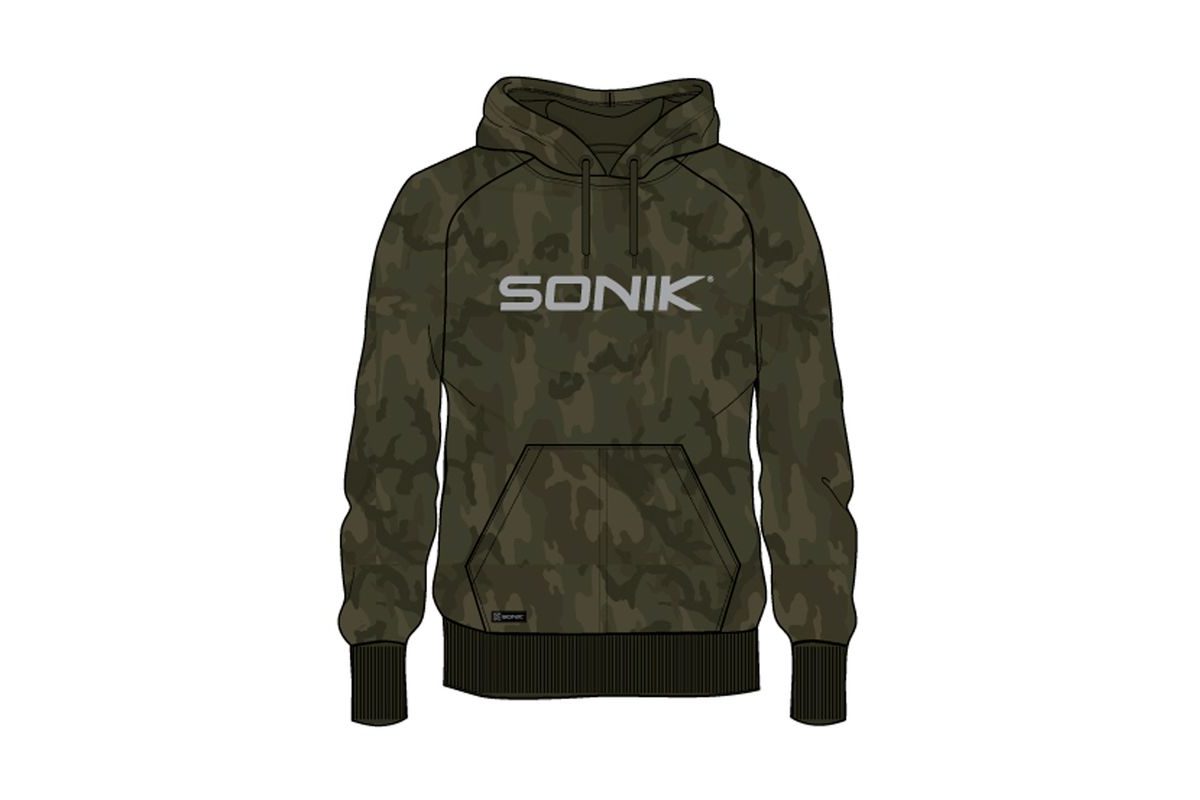 Sonik Mikina Hoody Camo