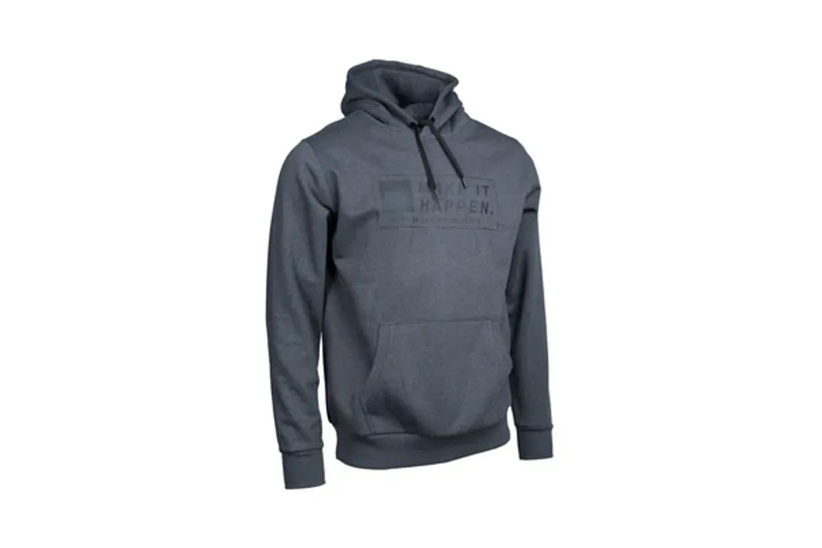 Nash Mikina Make It Happen Coordinates Hoody Grey Marl