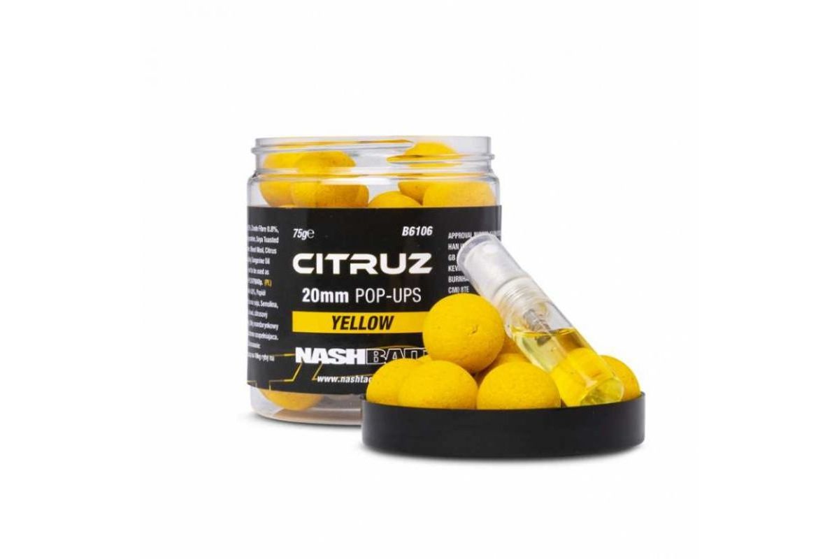 Nash Pop ups boilies Citruz Yellow