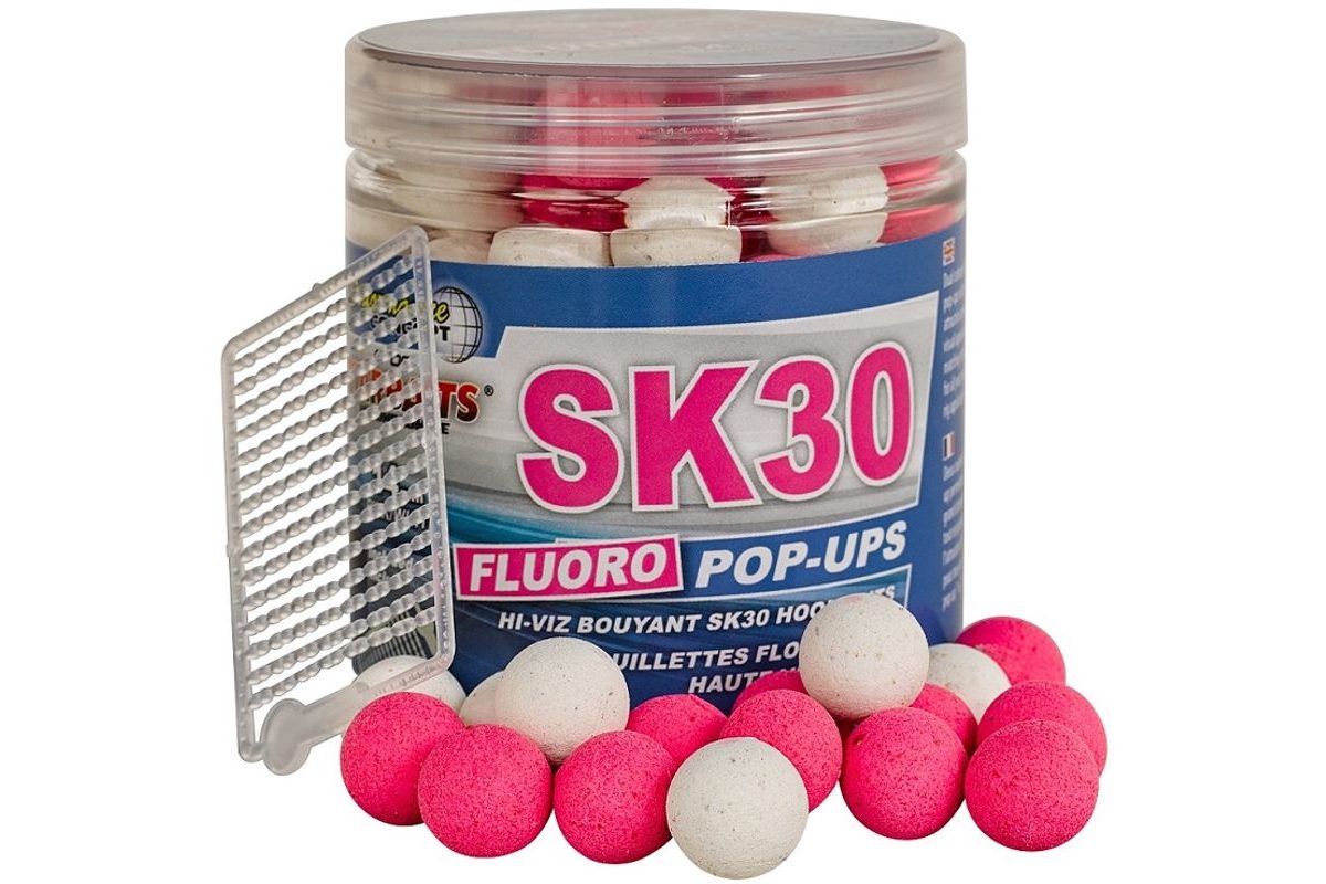 Starbaits Plovoucí boilies Fluo SK30 80g