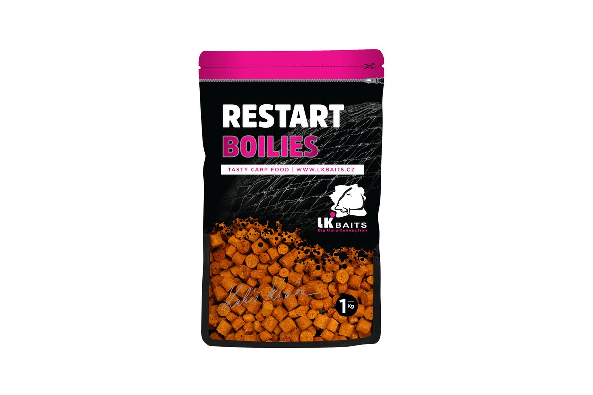 LK Baits Pelety ReStart ICE Vanilla 12-17mm 1kg