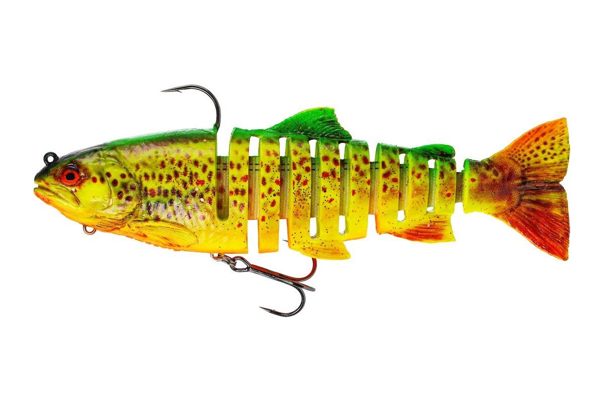 Westin Gumová nástraha Tommy The Trout Multi Jointed R2F Firetiger Trout