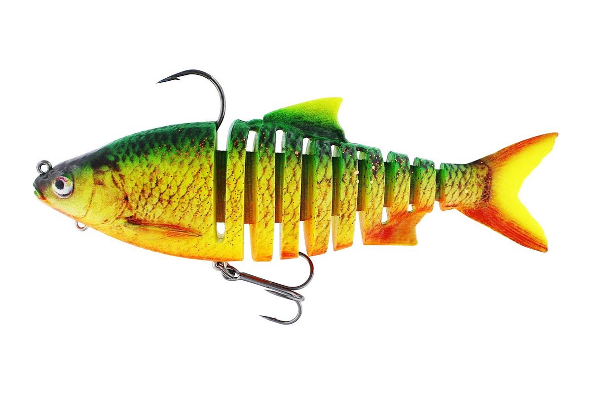 Westin Gumová nástraha Ricky The Roach Multi Jointed R2F Firetiger Rudd