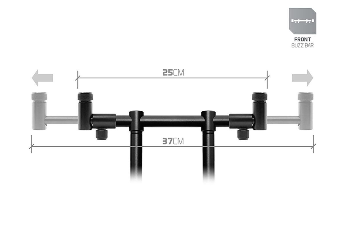 Delphin Přední FlexiMAG hrazda pro 2 pruty ProSTALX BW 25-37cm