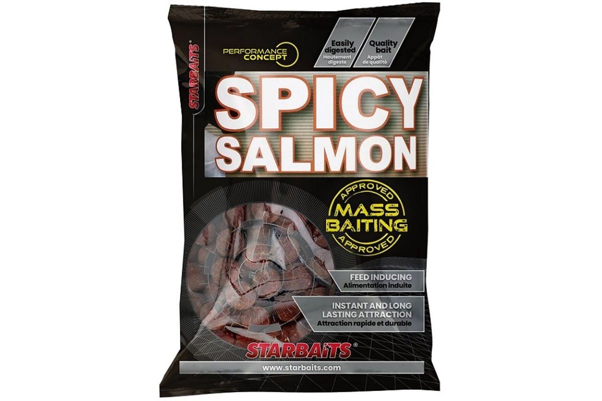 Starbaits Boilies Mass Baiting Spicy Salmon 3kg