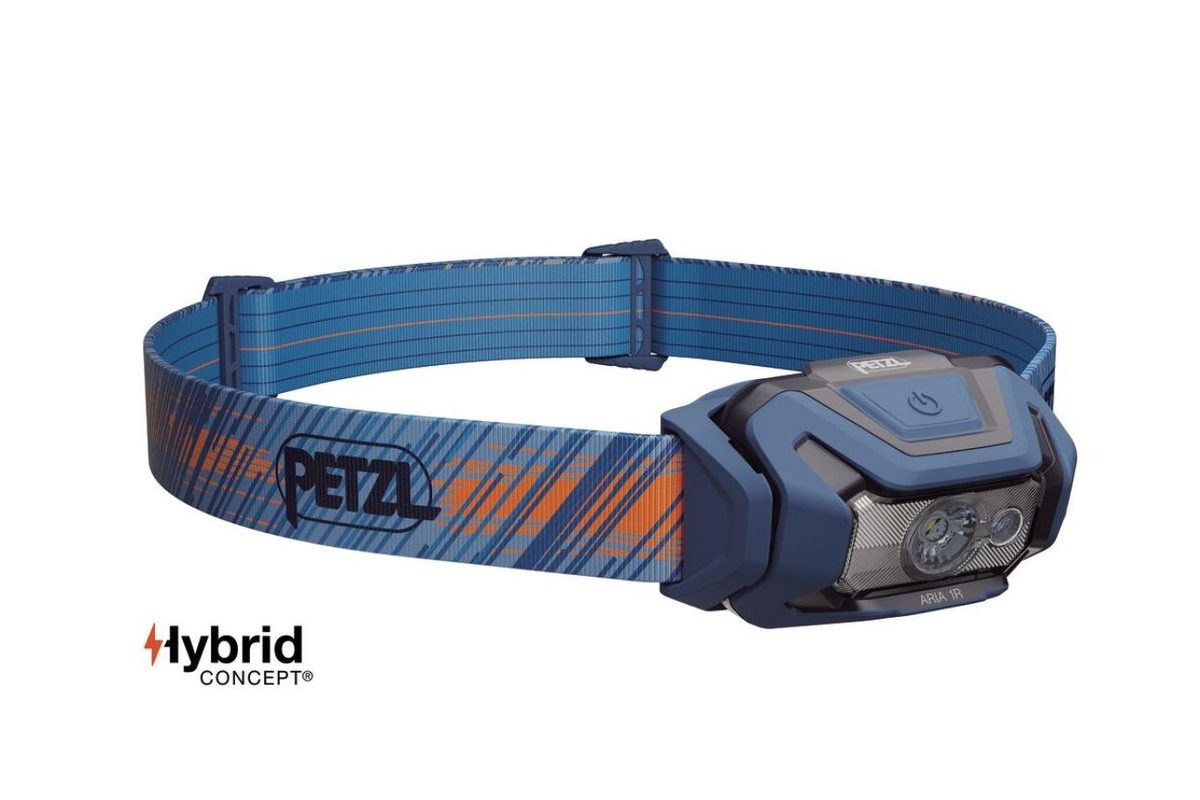 Petzl Čelovka ARIA 1R RGB modrá