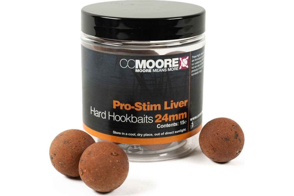 CC Moore Boilie Pro-Stim Liver Hard Hookbaits