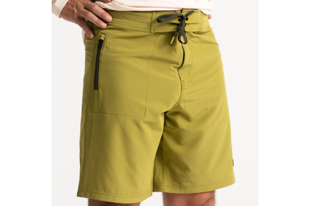 Adventer & fishing Rybárske kraťasy Olive